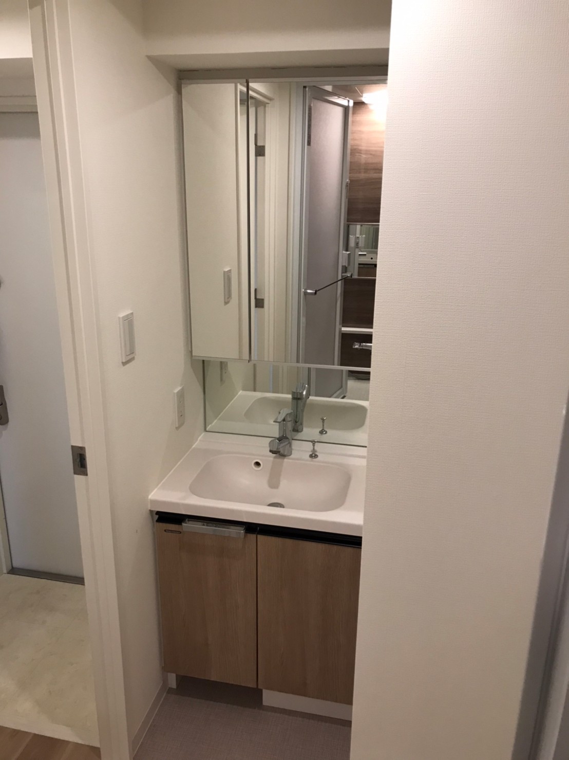 洗面設備　他部屋参考写真