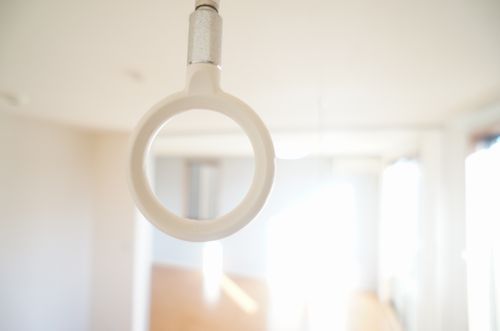 その他設備　室内干しに役立つホスクリーン♪