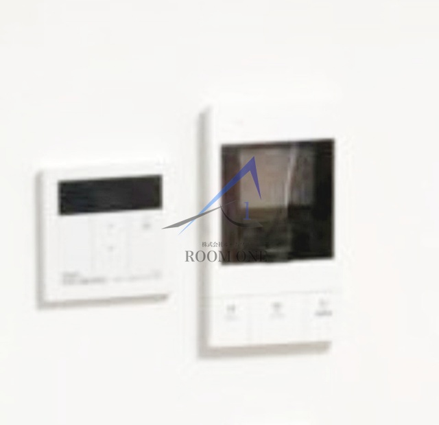 セキュリティ　モニター付きインターホンです。