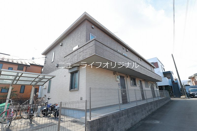 建物外観　安心の品質、積水ハウス施工のアパートです！