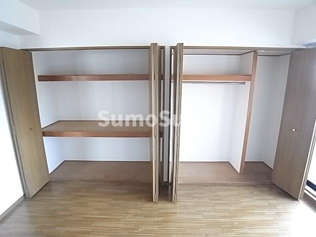 収納　十分な収納スペースがあります