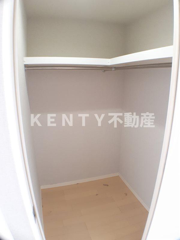 収納　収納があります