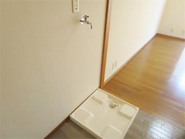 セキュリティ　室内洗濯機置き場