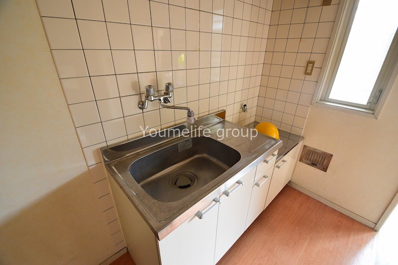 キッチン　1kですが、広めのキッチン！