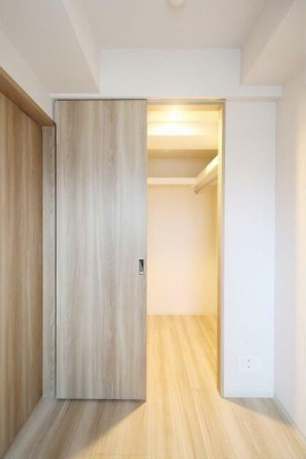 収納　広々ウォークインクローゼット♪