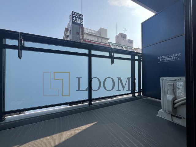 バルコニー　S-RESIDENCE難波大国町domina　バルコニー