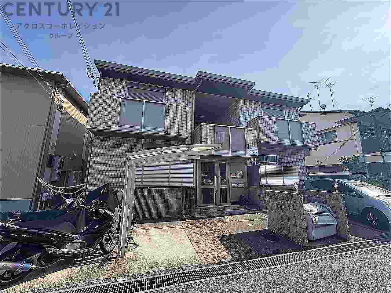 建物外観　防犯シャッター完備☆