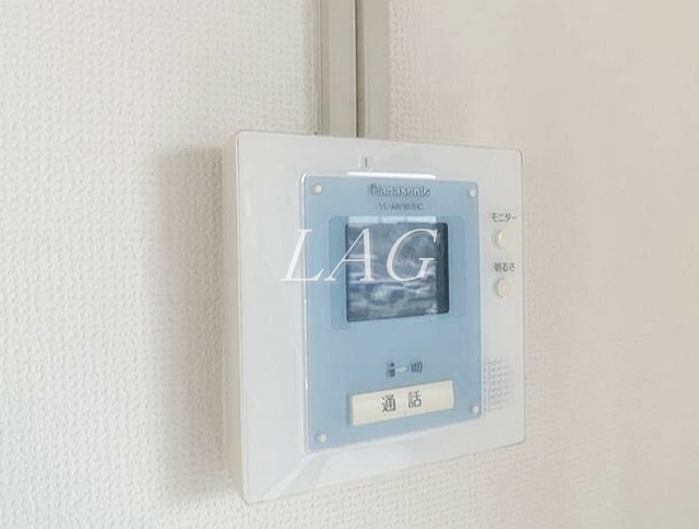 セキュリティ　モニター付きインターフォンです。