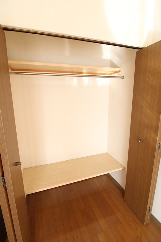 収納　衣類の収納もしやすいクローゼット