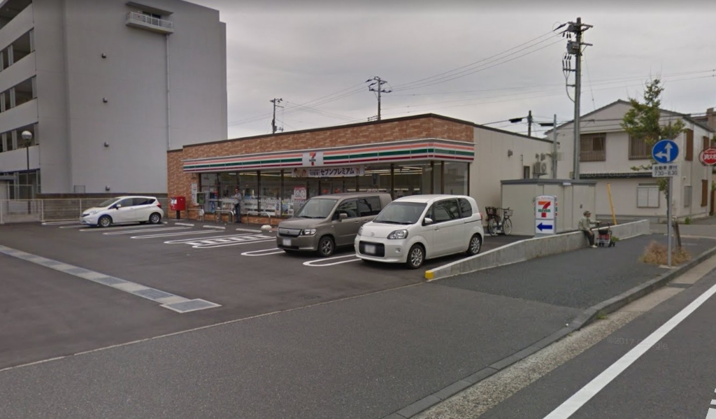 コンビニ　セブンイレブン 新潟信濃町店（コンビニ）まで93m