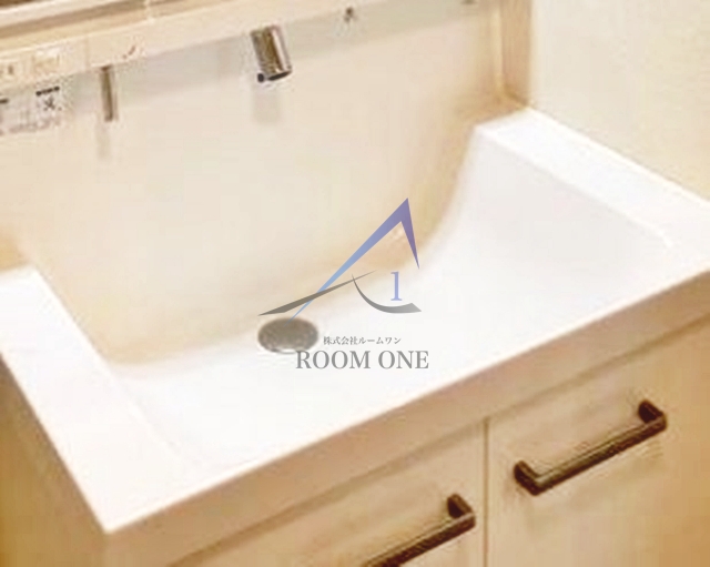 洗面設備　洗面台です。