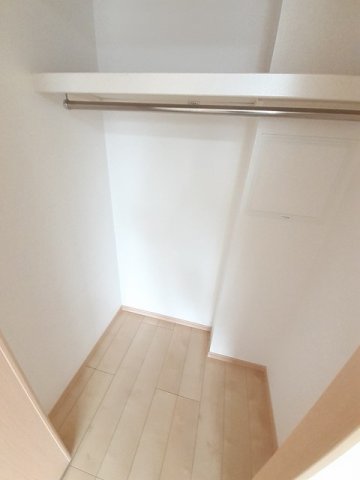 収納　たっぷりとした収納スペースです