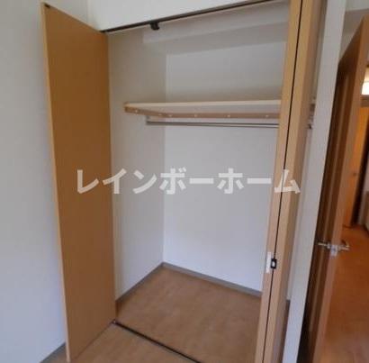 収納　たっぷりとした収納スペースです