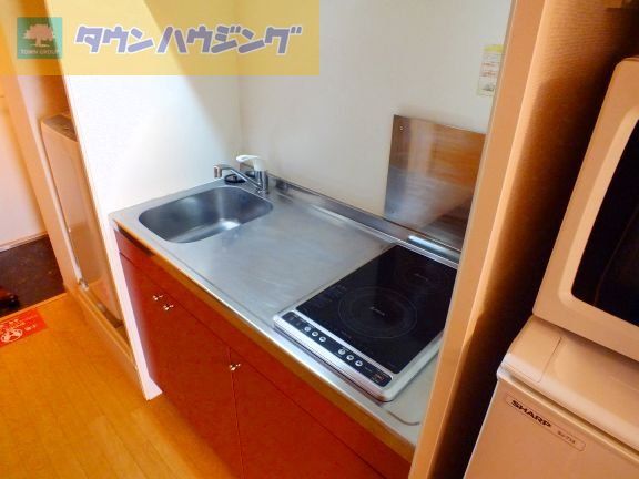 キッチン　2口電気コンロ