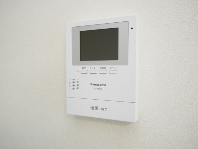 セキュリティ　モニター付きインターホン☆