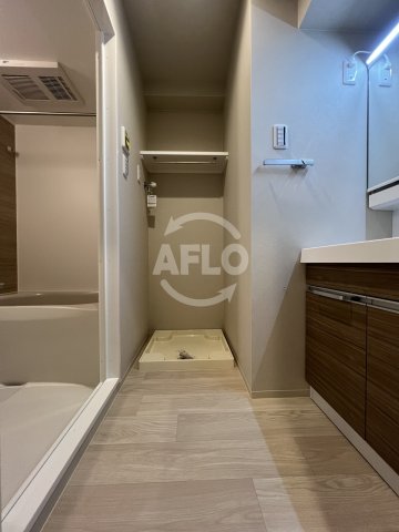 洗面設備　LiveCasa天満橋　脱衣所