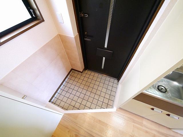 玄関　明るい玄関です