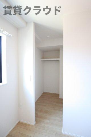 収納　収納力◎なウォークインクローゼット♪