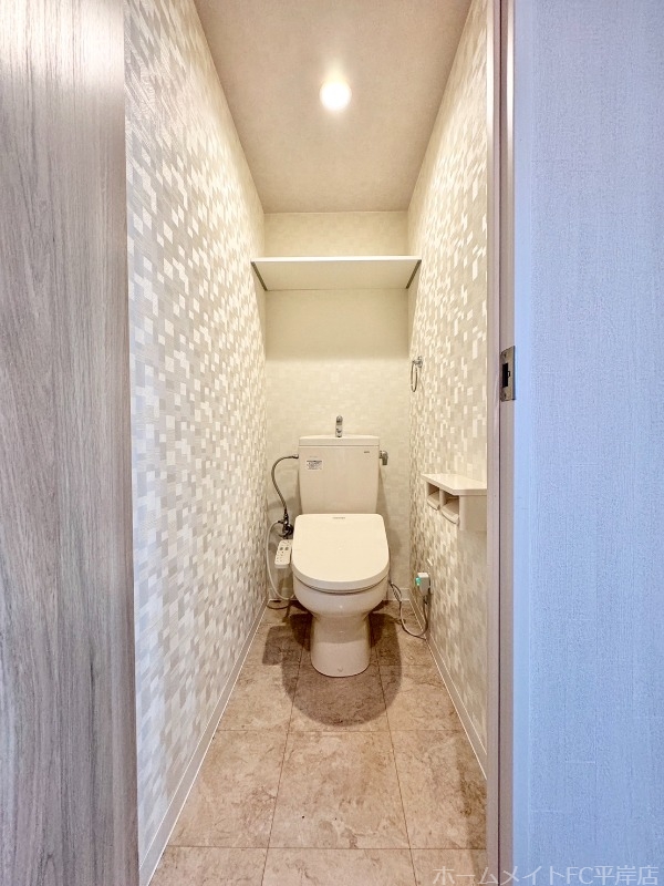 トイレ　ウォシュレット付きで快適です♪