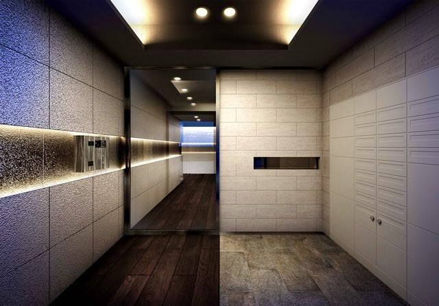 エントランス　パース