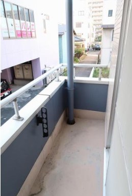 バルコニー　別号室参考写真。現況優先となります。