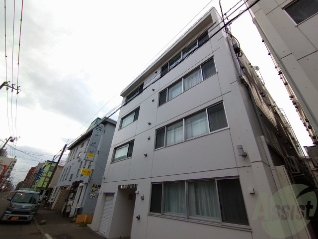 建物外観　札幌市中央区南１０条西「ノースパインハイム」