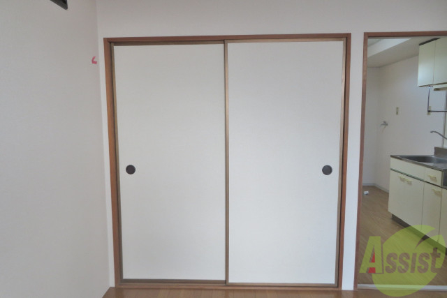 収納　１人暮らしには十分な収納なので安心ですね。