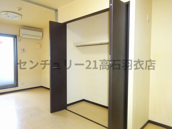 収納　クローゼット！