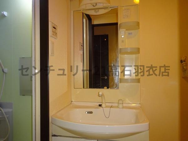 洗面設備　独立洗面台！