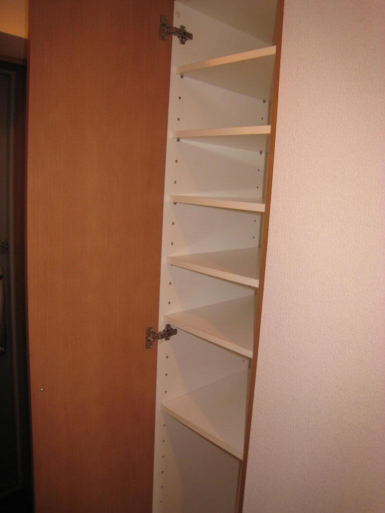 収納　収納力あるシューズボックス