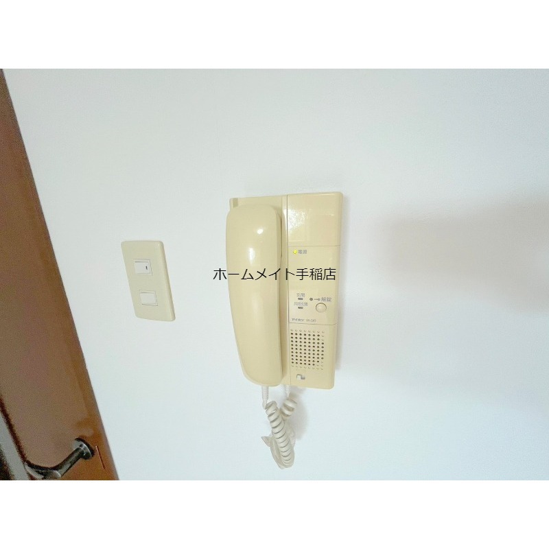 セキュリティ　インターホン付きで安心です♪