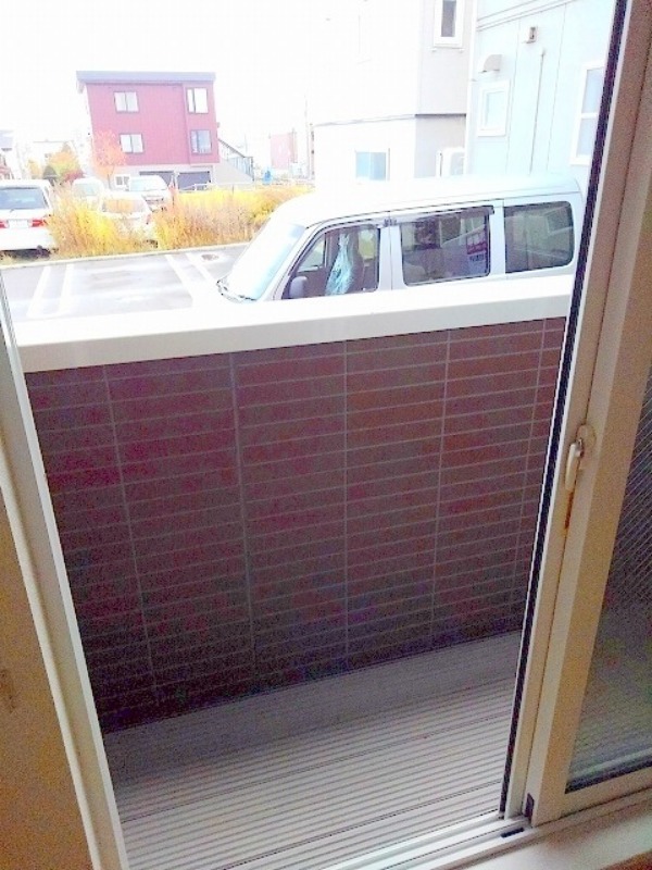 バルコニー　眺望良いですね♪