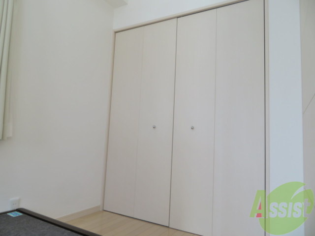 収納　クローゼットはこんな感じです。いろんな物が収納出来て便利です