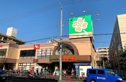 スーパー　ライフ 大口店（スーパー）まで881m