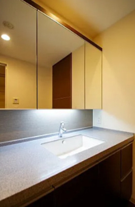 洗面設備　別部屋参考写真になります。