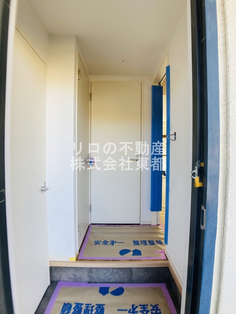 玄関　工事中写真★