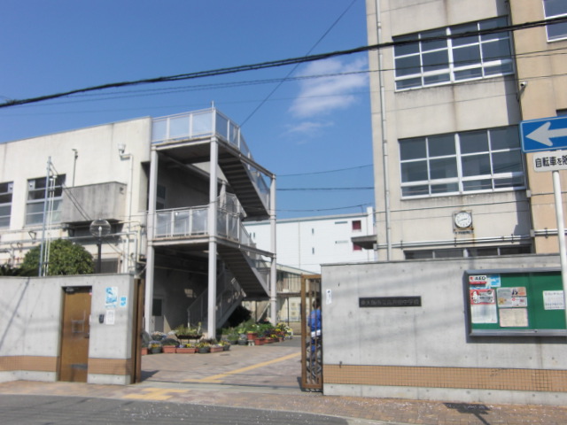中学校　高井田中学校（中学校）まで552m