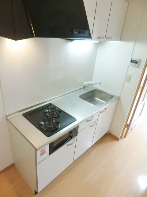 キッチン　お料理しやすいシステムキッチン。