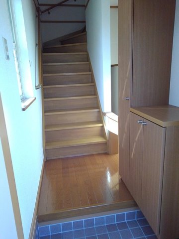 玄関　ゆったりとした玄関です