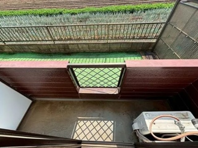 バルコニー　１Ｆ他部屋参考。