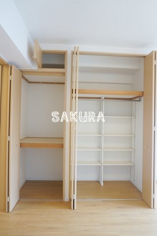 収納　たっぷりとした収納スペースです♪