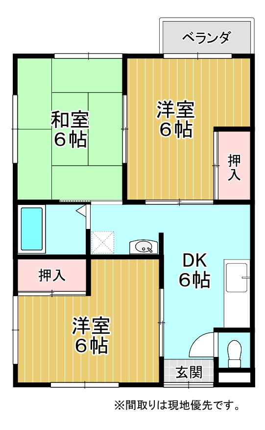 エトワールメゾンの間取り写真