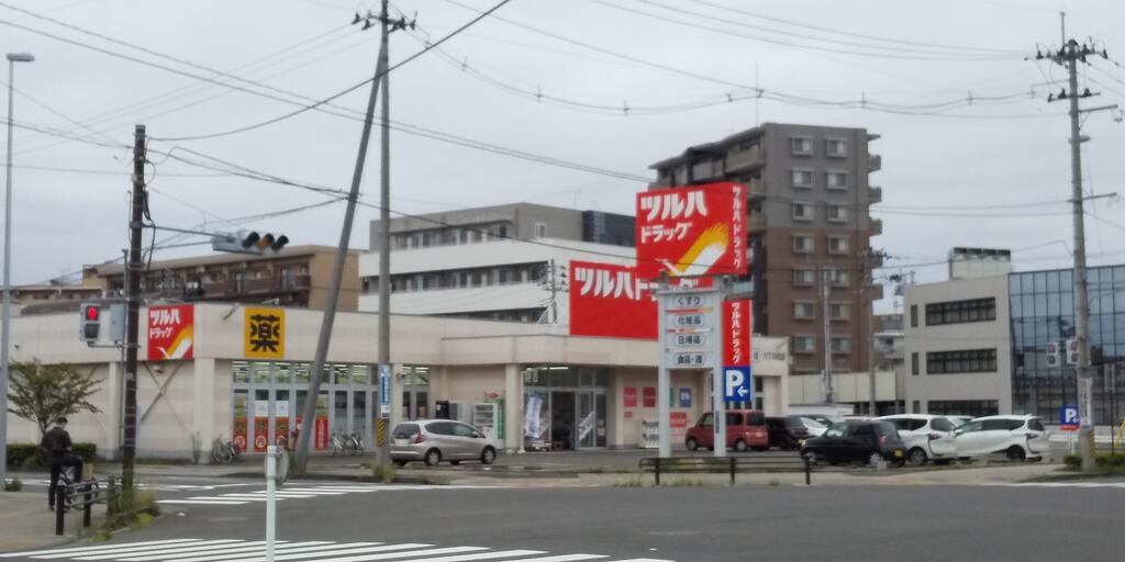 ドラックストア　ツルハドラッグ六丁の目店（ドラッグストア）まで348m