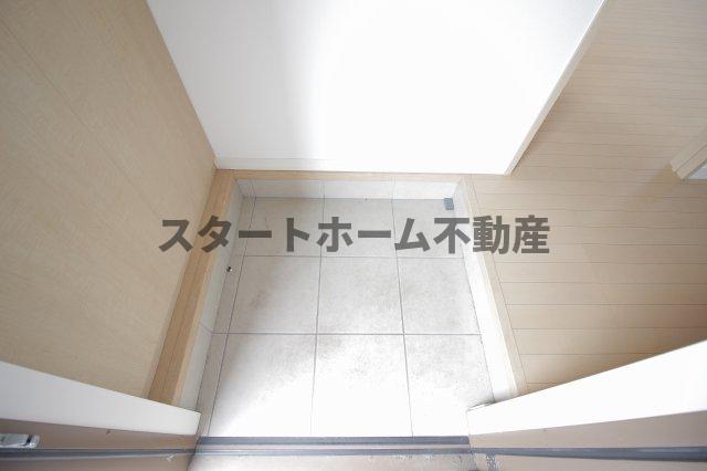 玄関　収納もある玄関です