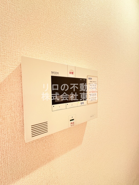 セキュリティ　訪問者が一目で分かるＴＶモニタ付インターホンです！