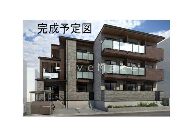 建物外観　同施工会社の写真です