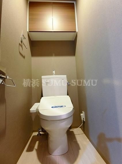 トイレ　パークフラッツ横濱平沼橋：トイレもきれいです