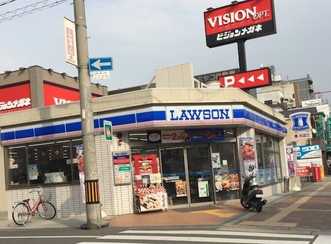 コンビニ　ローソン都島警察署前店（コンビニ）まで310m