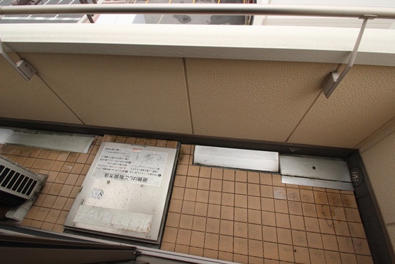 バルコニー　※別部屋の写真です
