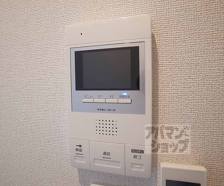セキュリティ　カメラ付きインターホン。